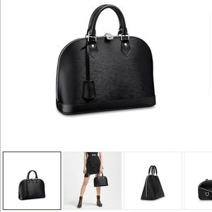 Louis Vuitton Alma PM Black